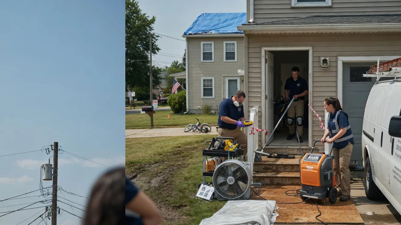 Water Damage Repair in Fort Howard, MD near me